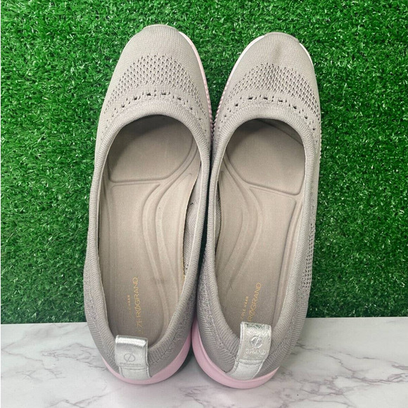 Cole Haan 2.Zerogrand Ballet Flats Women's Size 7.5 Ironstone W10851 - Picture 5 of 6